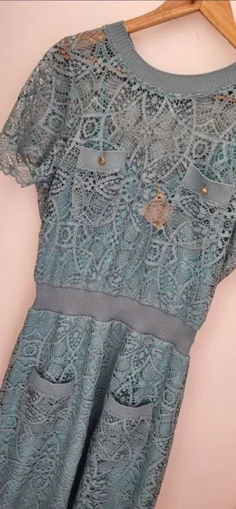 Vestido renda novo GG/44 - Foto 2