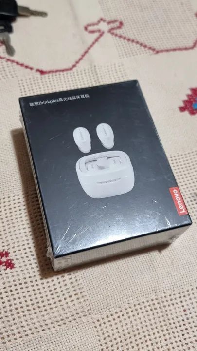 Fone de ouvido Lenovo ThinkPlus XT62 preto - Foto 6