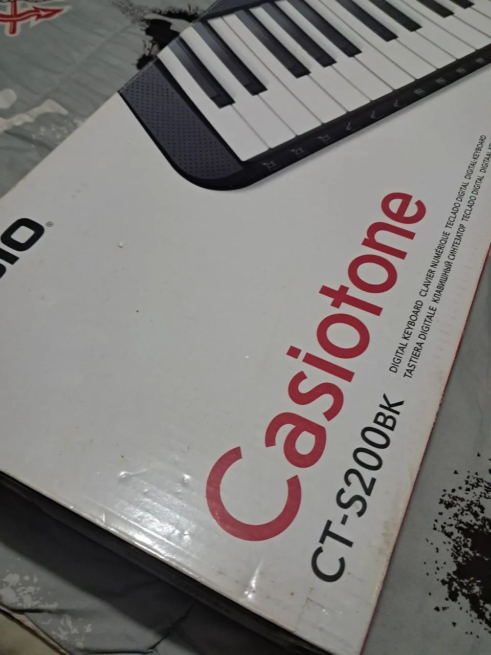 Teclado Casio CT S200BK Semi Novo - Instrumentos musicais