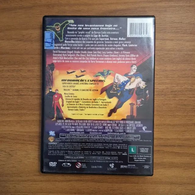 A Liga da Justiça A Nova Fronteira DVD Animação Original - Foto 3