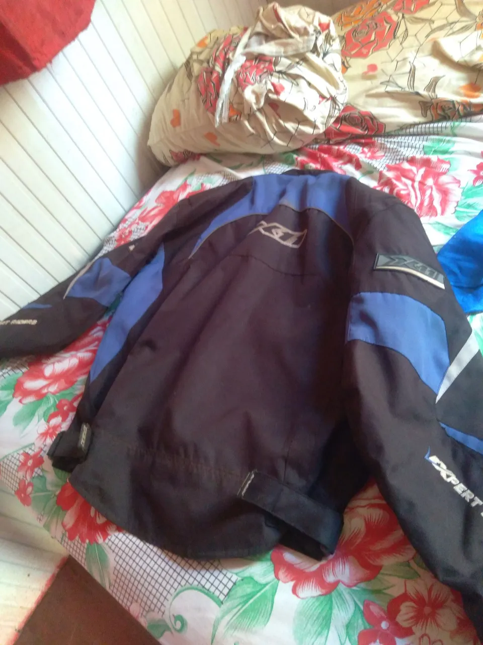 Jaqueta de Moto KZT Expert - Azul e Preta