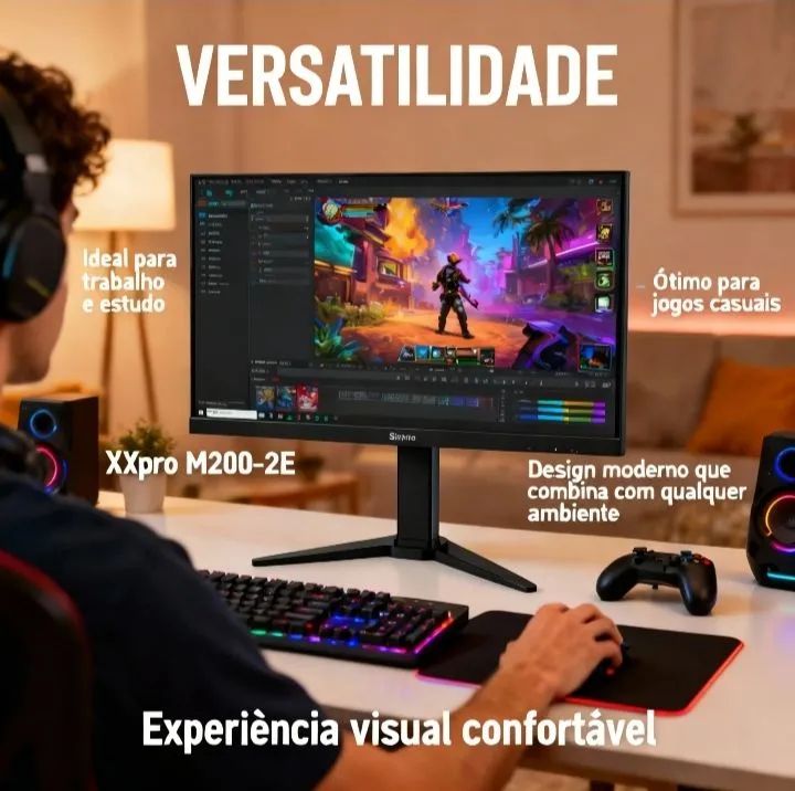 Monitor 20'' Pelogadas 75hz 5ms  - Foto 6