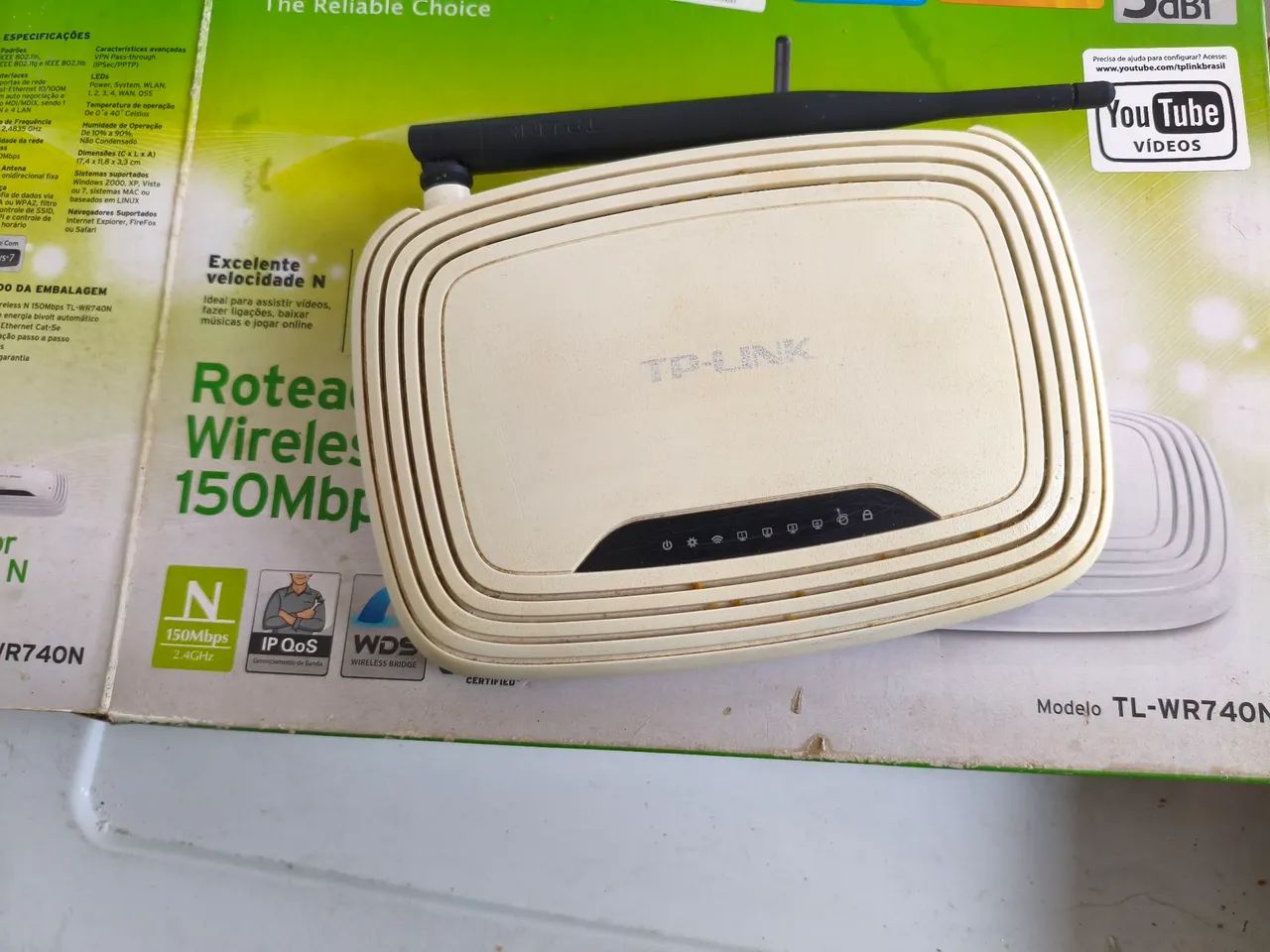 Roteador TP-LINK TL-WR740N