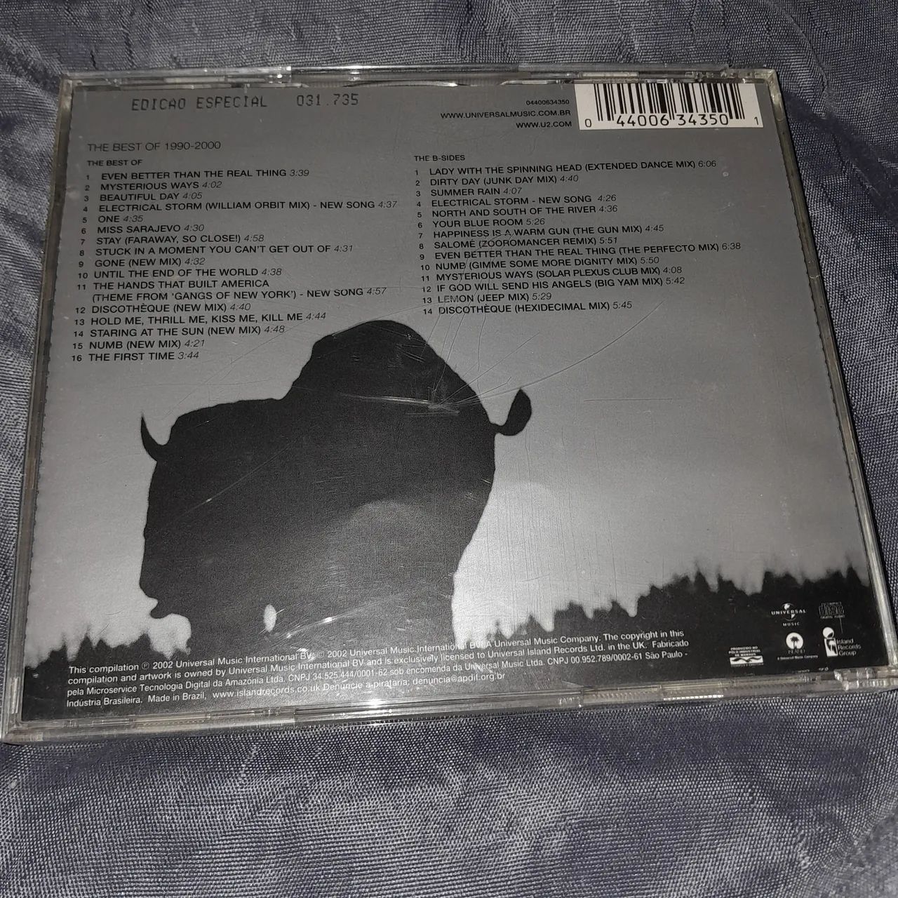 CD U2- the best of duplo - CDs, DVDs etc - COHAB, Recife