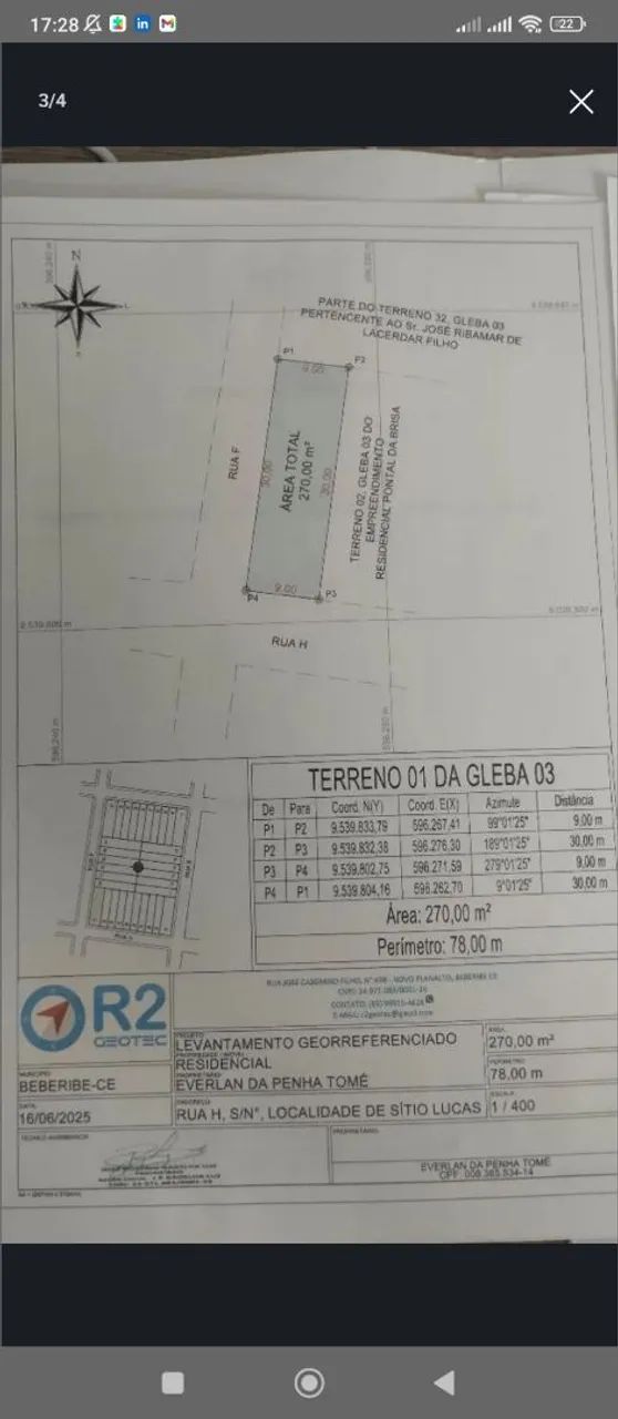 Terreno quitado de esquina morro branco  - Foto 4