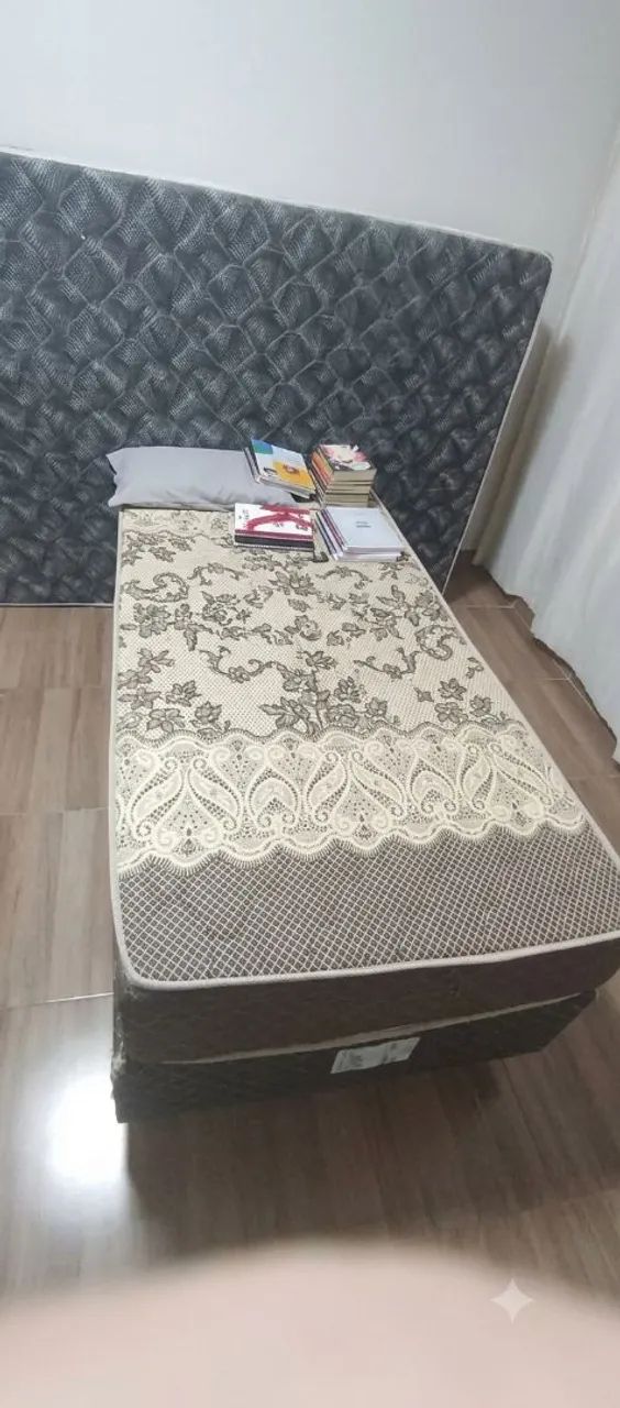 CAMA NOVINHA COLCHÃO+ BASE