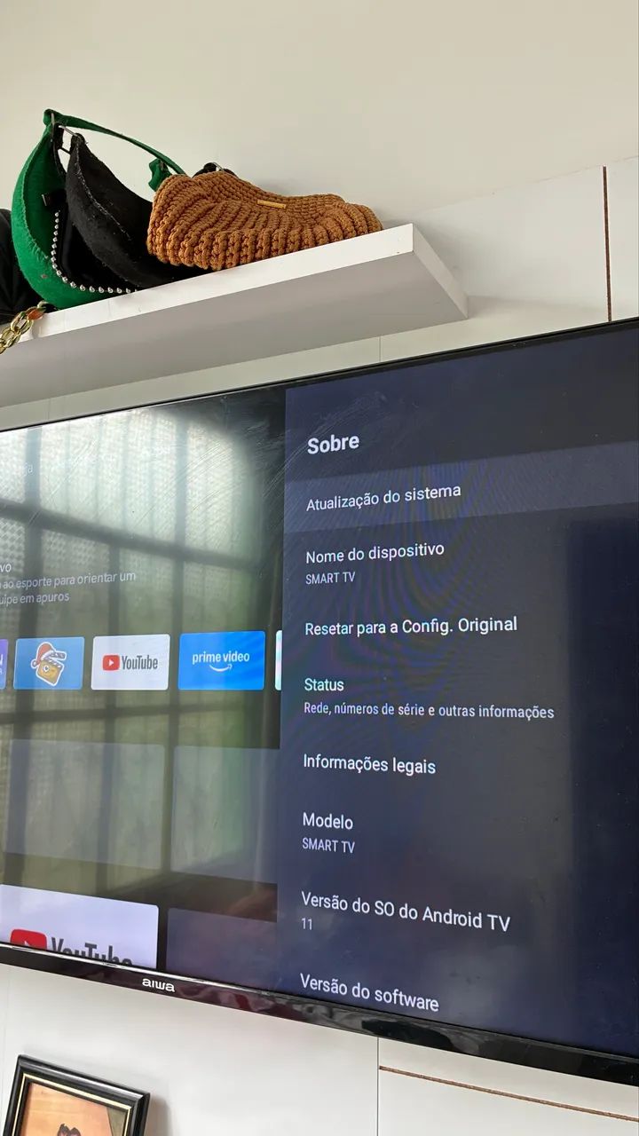 Tv smart 43 awa sem marcas de uso  - Foto 4