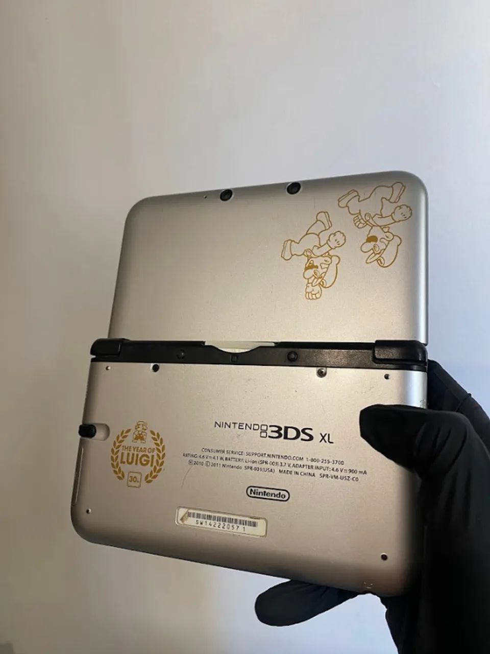 Nintendo 3DS XL Mario & Luigi Edition CIB + R4 + 64gb - Envio via OLX PAY - Foto 6