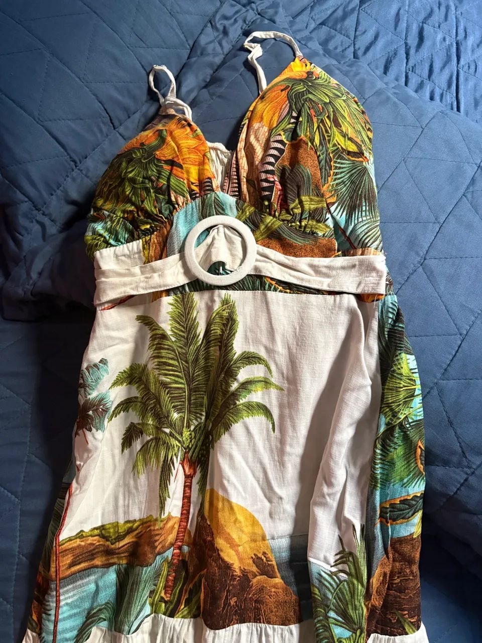 Vestido florido TAM M 
