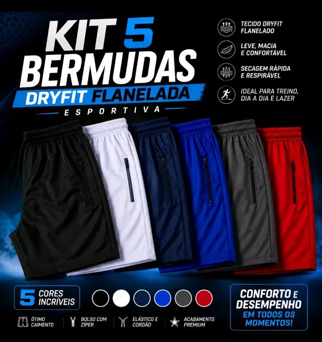 Kit de bermudas