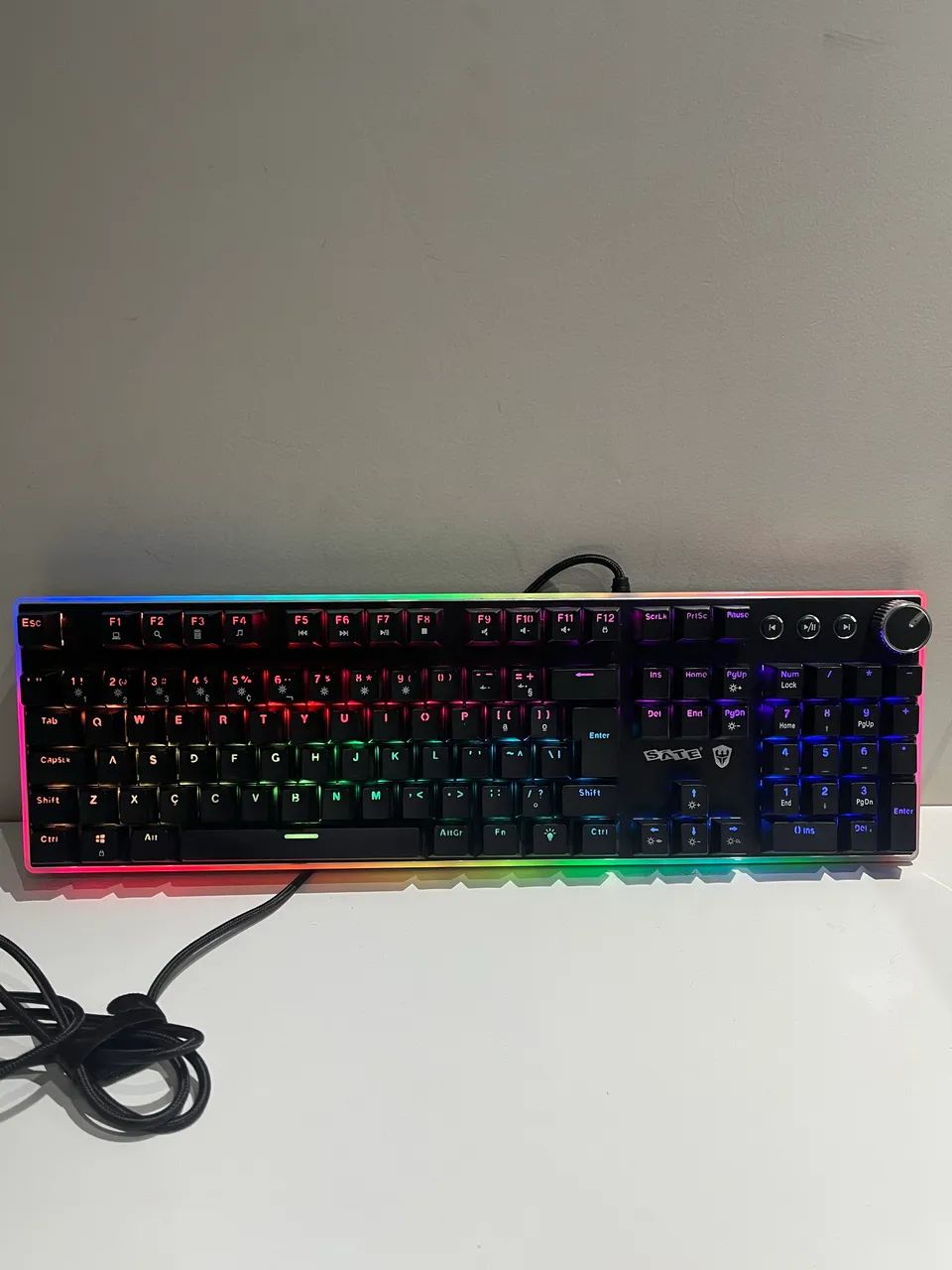 Teclado King Fight GK-70 Switch Blue  - Foto 2