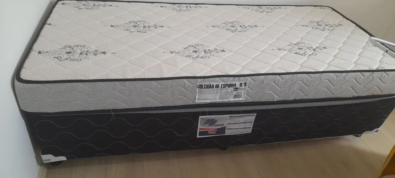 Cama (base + colchão) - Foto 2