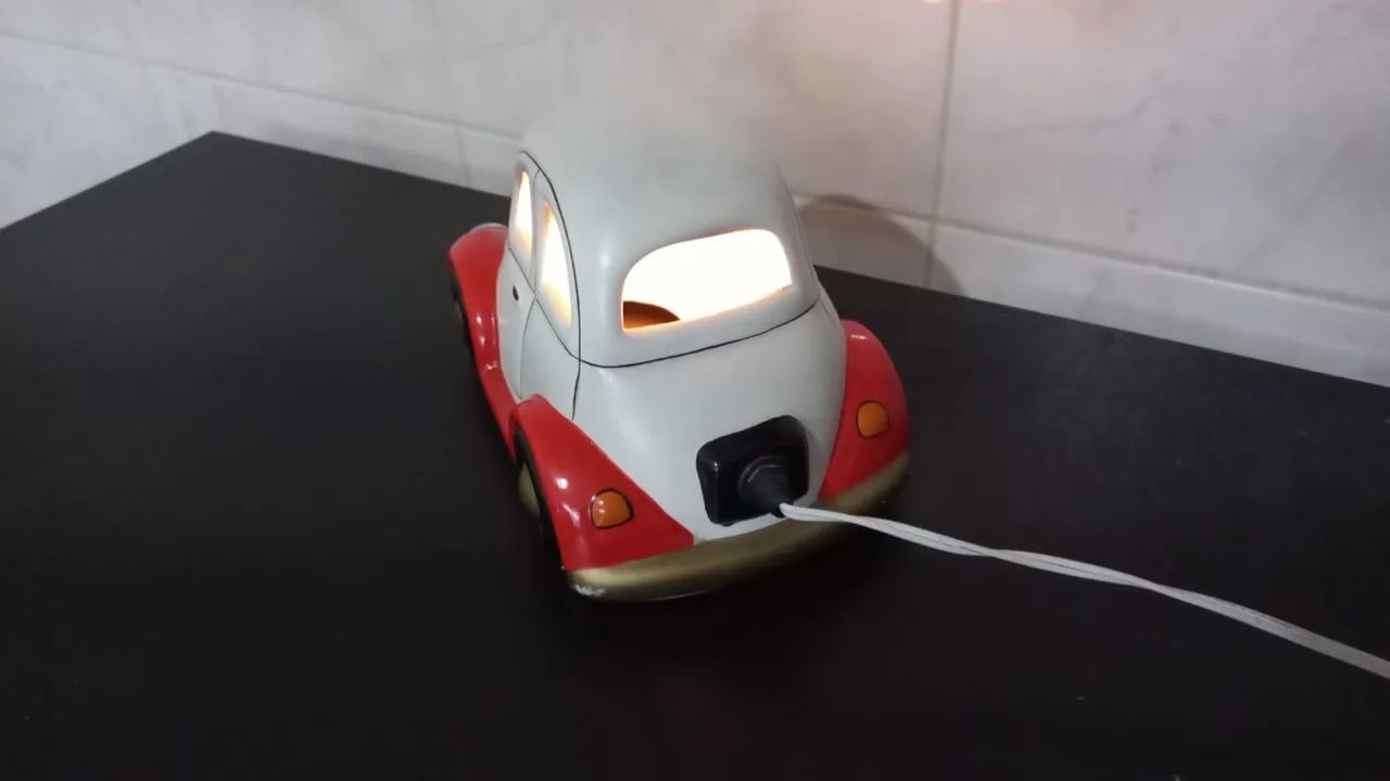 Abajur infantil com deynger carro  - Foto 6