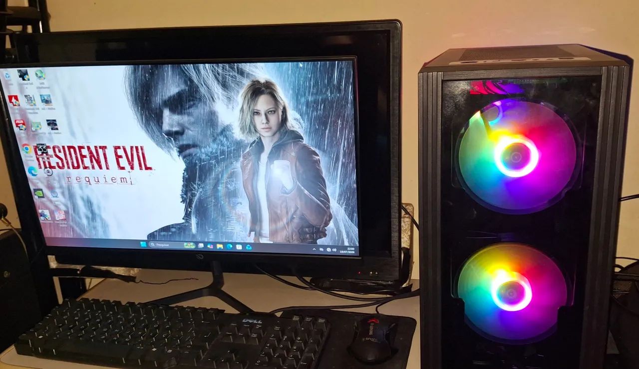 Pc Gamer i5 12400F /RX 7600  - Foto 3