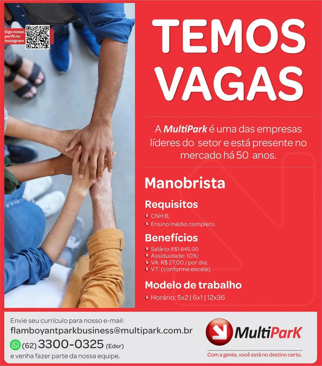 Vaga de manobrista