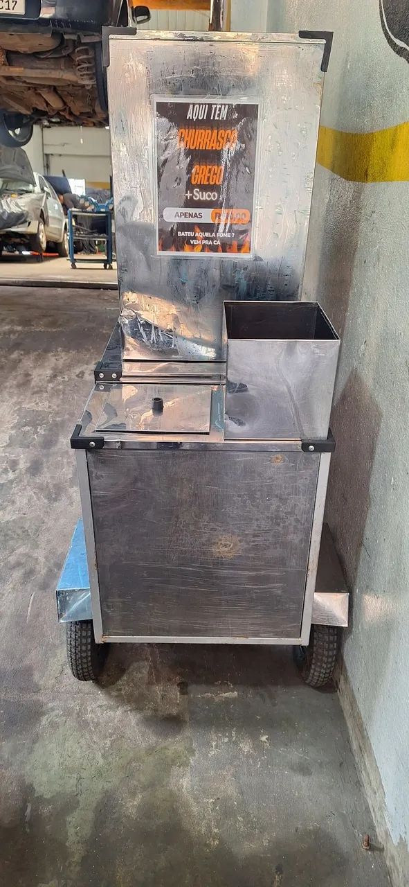 Carrinho de churrasco grego  - Foto 2