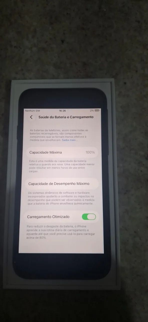 IPHONE SE "3° Geração" 128Gb + cabo USB - Foto 5