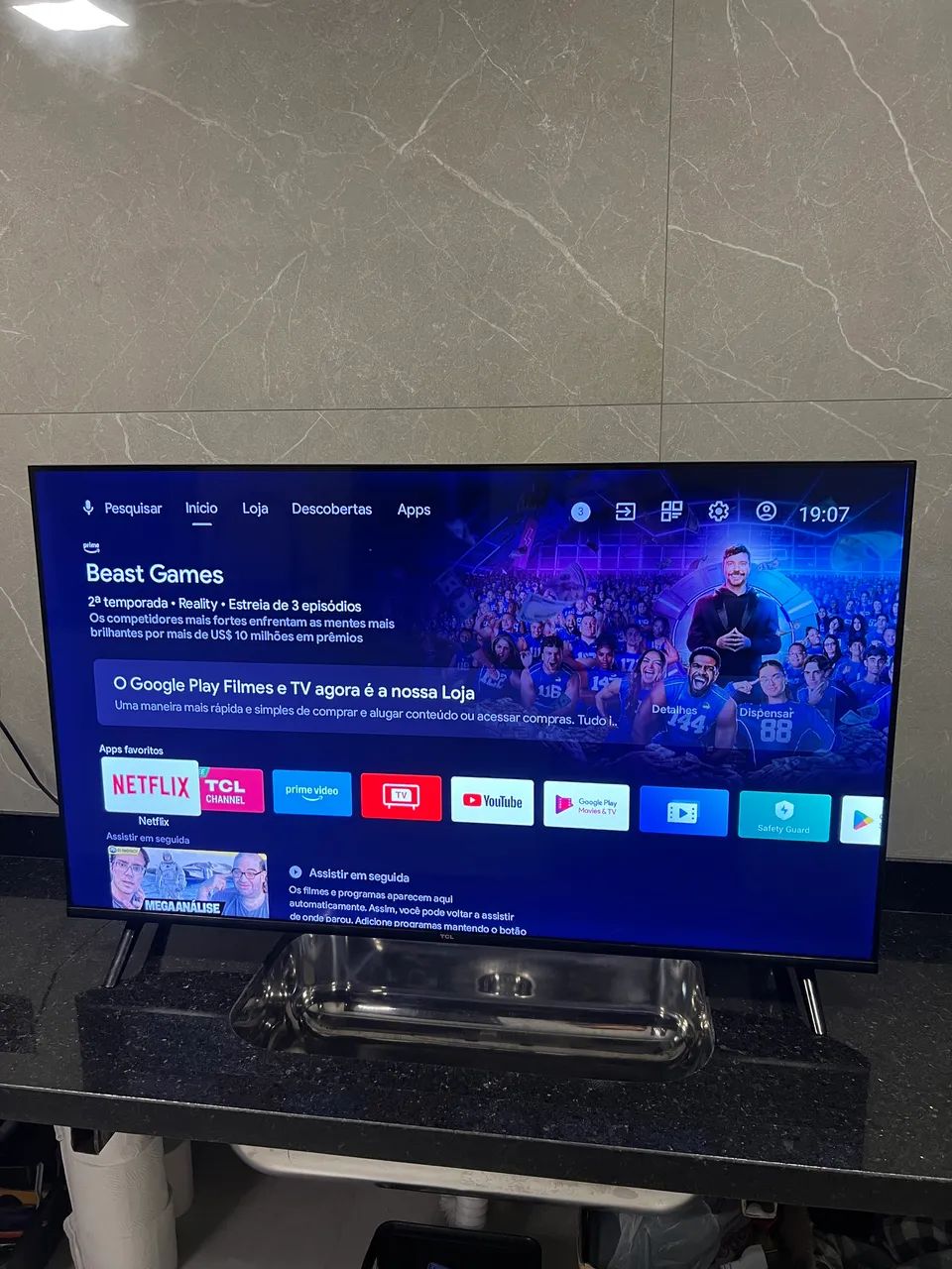 TV Smart TCL 43 polegadas