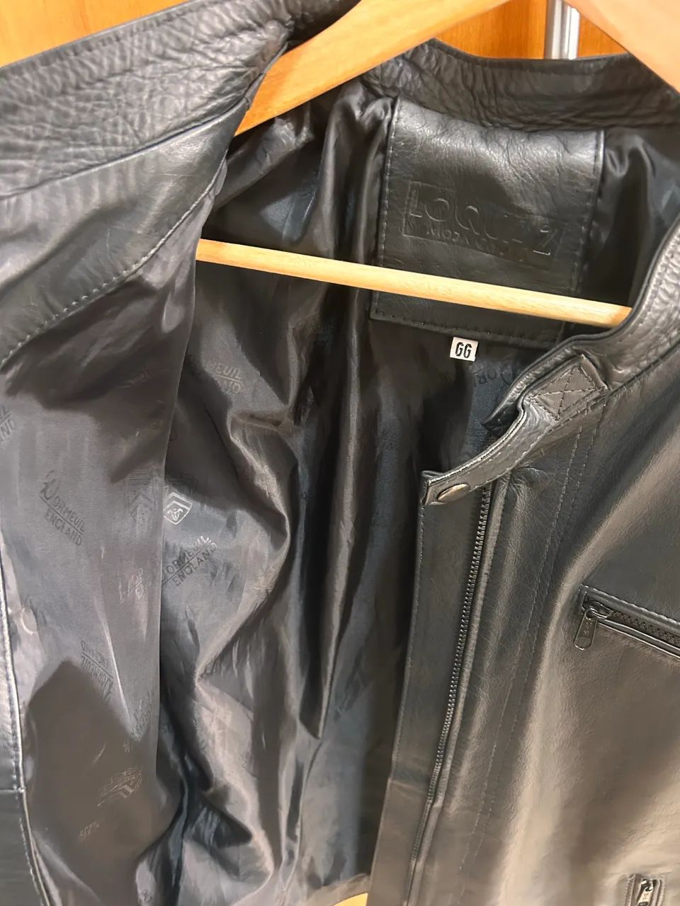 Jaqueta de Couro Masculina - Foto 2