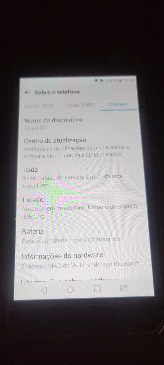 Celular LG K9 TV (usado) - Foto 3