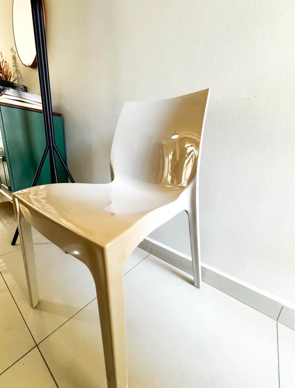 Conjunto com 4 cadeiras  Tramontina 