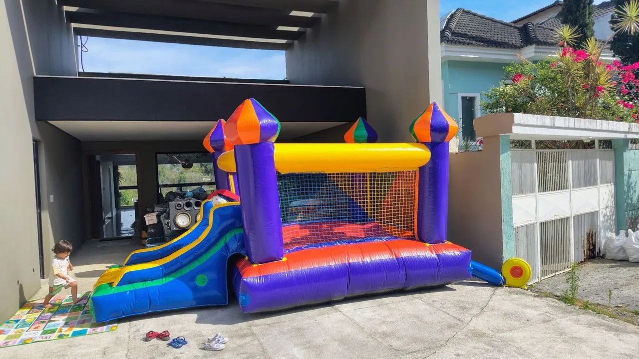 Pula pula inflável - castelinho 