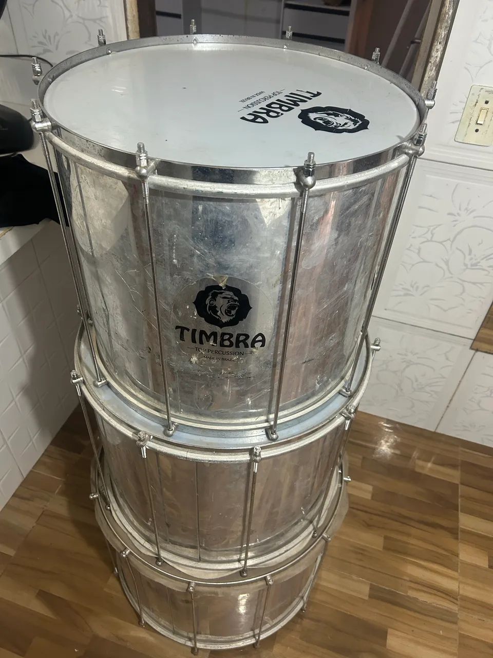 Trio de surdo timbra  - Foto 2