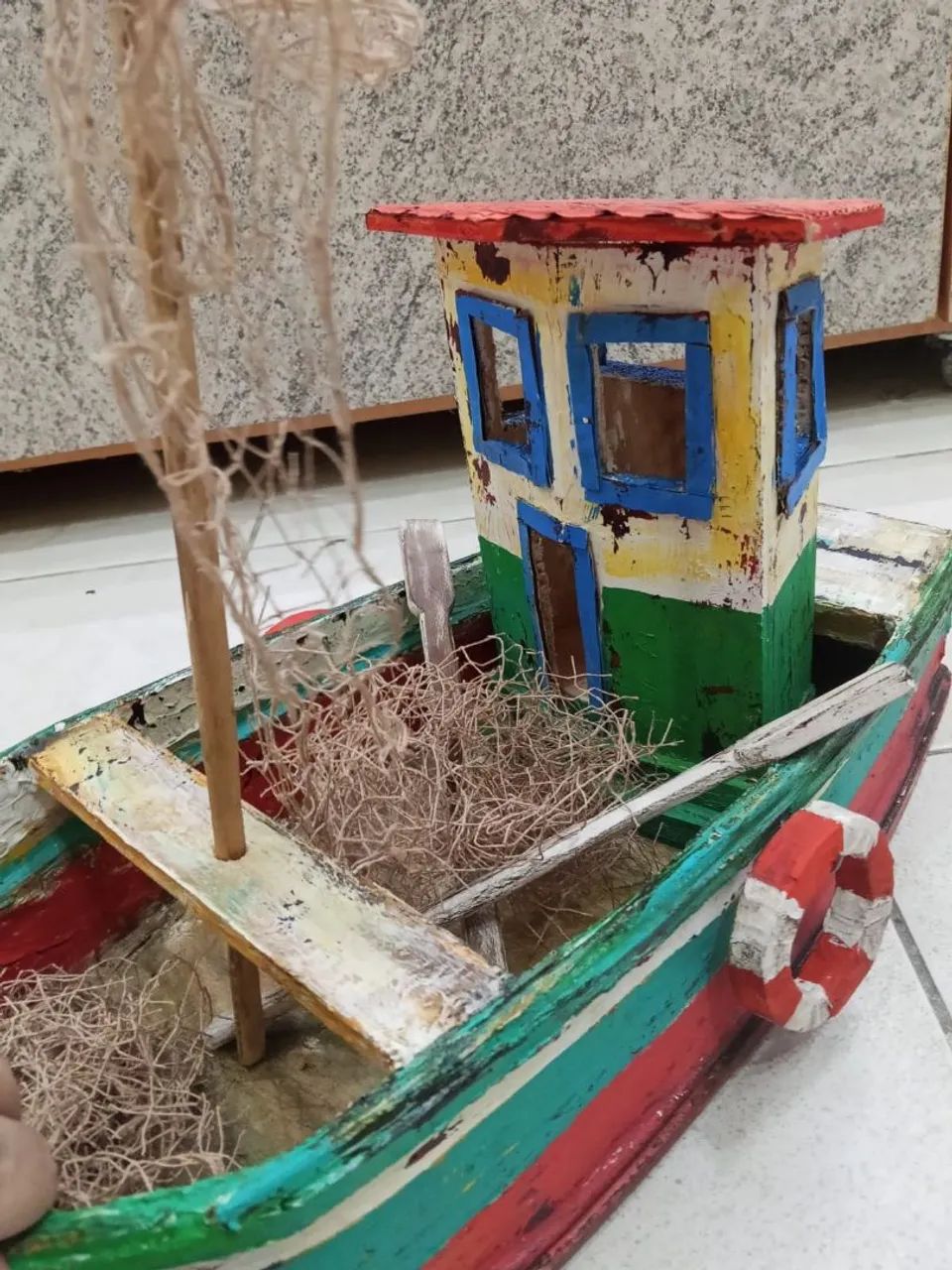 Barco em madeira (replica) - Foto 2