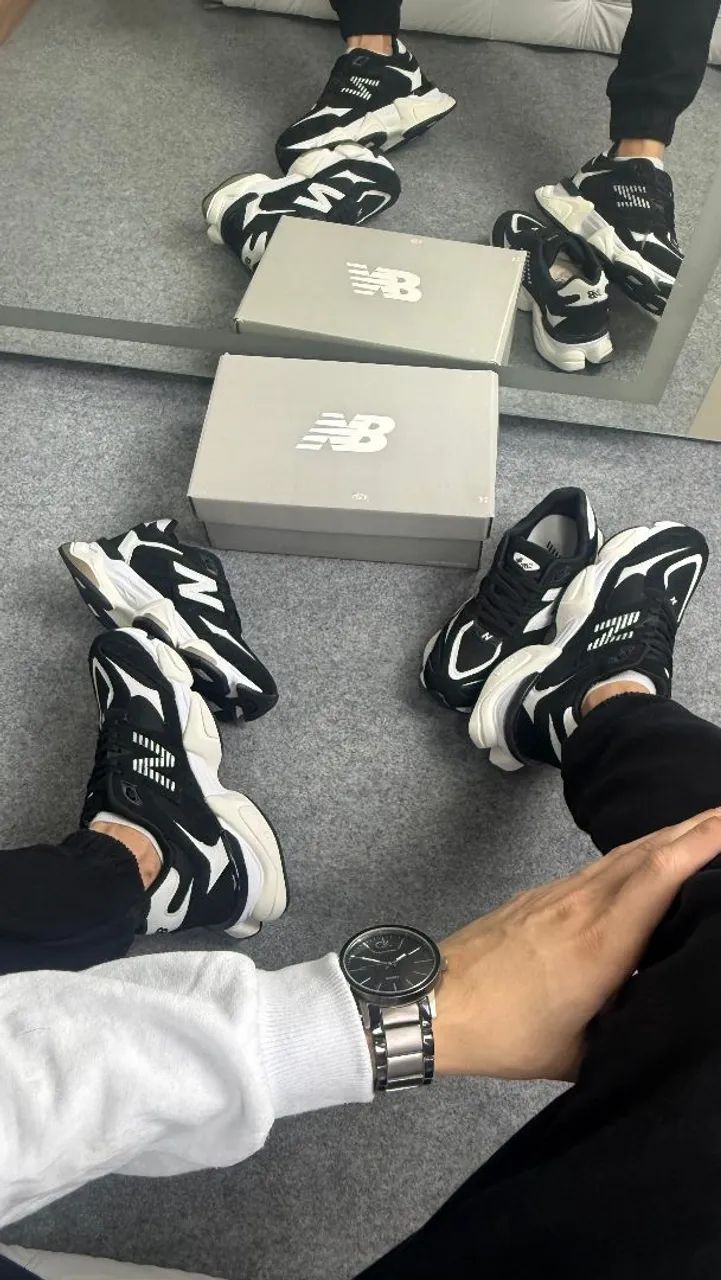 Tênis New Balance 9060 Masculino Preto e Branco !  - Foto 5