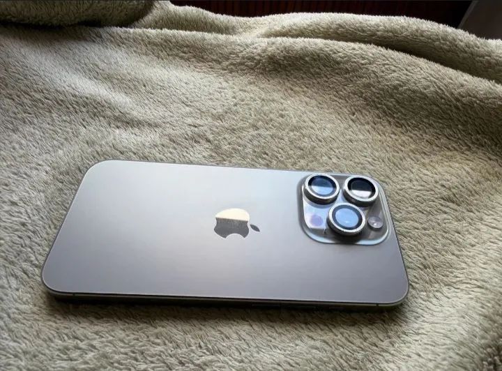 iphone 15 pro titânio natural 128gb - Foto 2