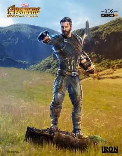 Capitão América - Iron Studios (SEM CAIXA)