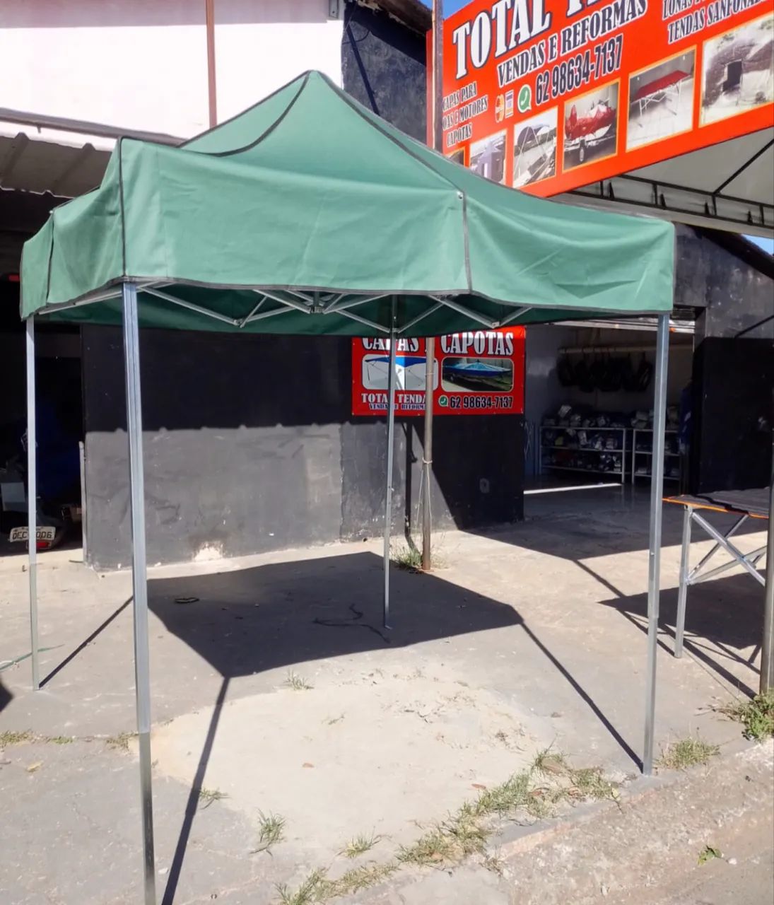 Tenda 2x2 lona náilon 