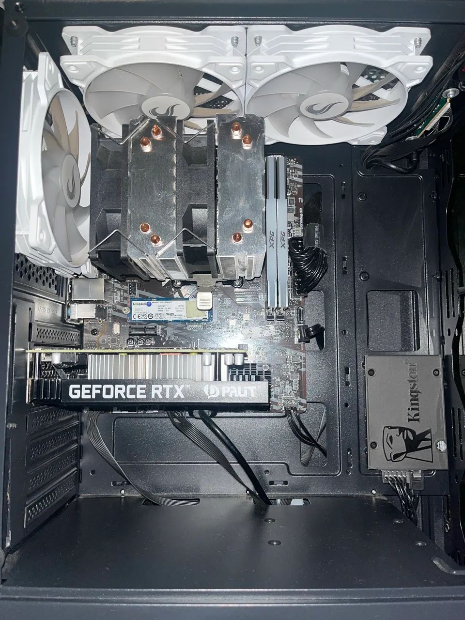 PC gamer Ryzen 5 RTX 3050 palit - Foto 5