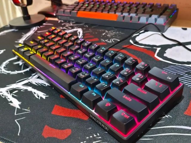 Teclado AJAZZ NK61 mecânico - Foto 4