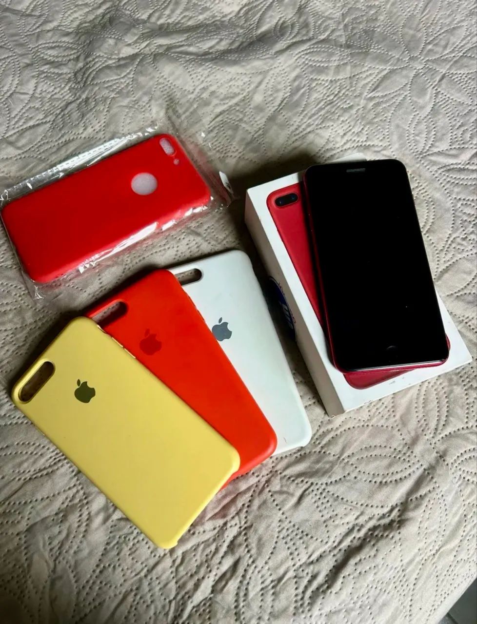 Iphone 8 Plus 256gb Red (Protect) NÃO ENTREGO EM MÃOS- Apenas
