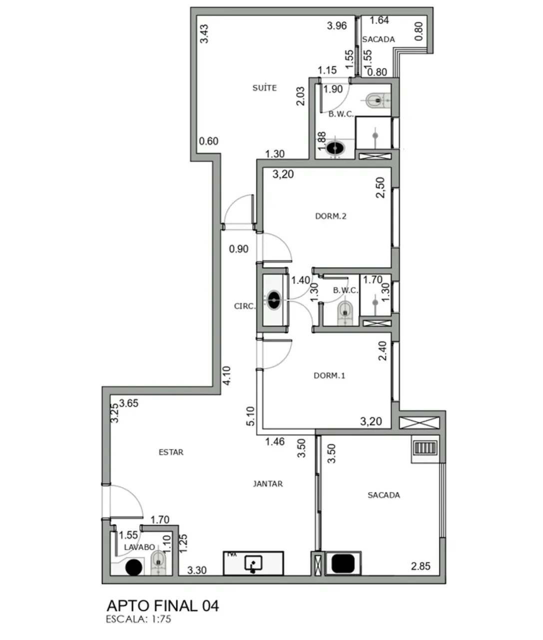 PLANTA 86m²