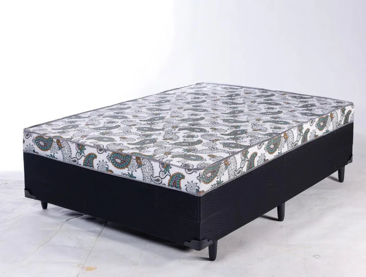 Cama box acoplado de casal
