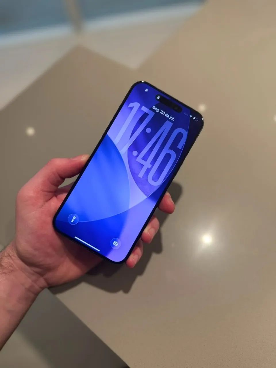 Vendo iPhone 15 Pro Max 256GB Titânio Azul