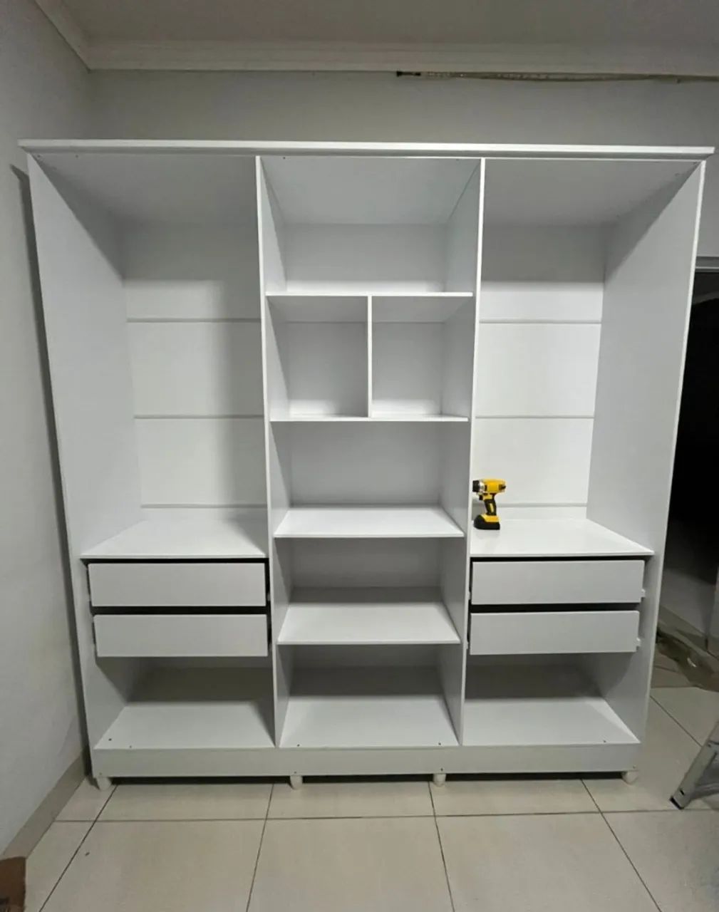 Guarda roupa MDF - Branco  - Foto 2