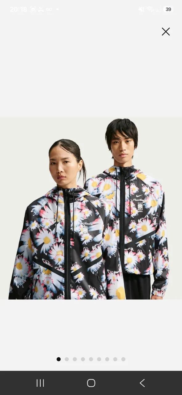 Jaqueta Nike Coreia x Peaceminuone GG - Original 