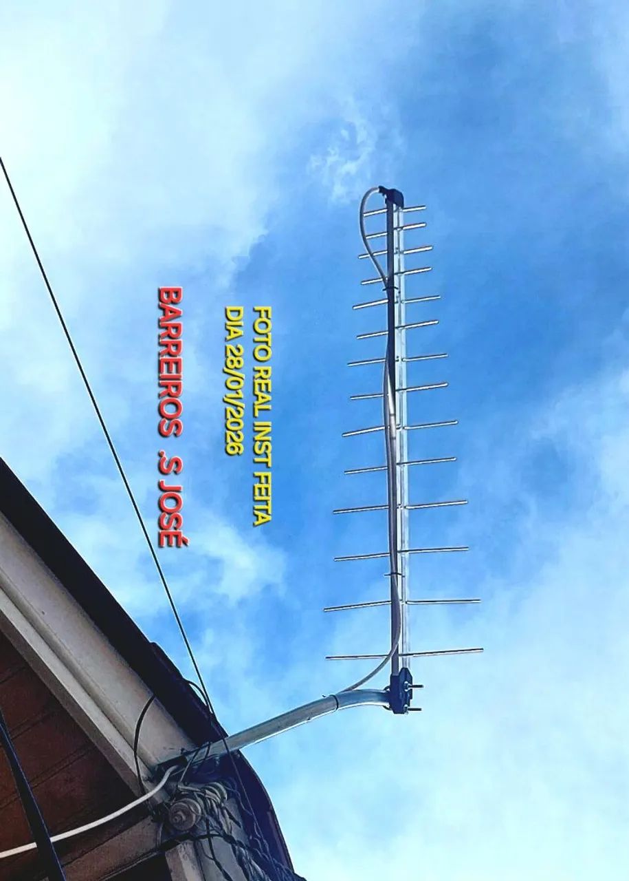 Antena Digital Externa profissional,  instalação especializada inclusa!! - Foto 2