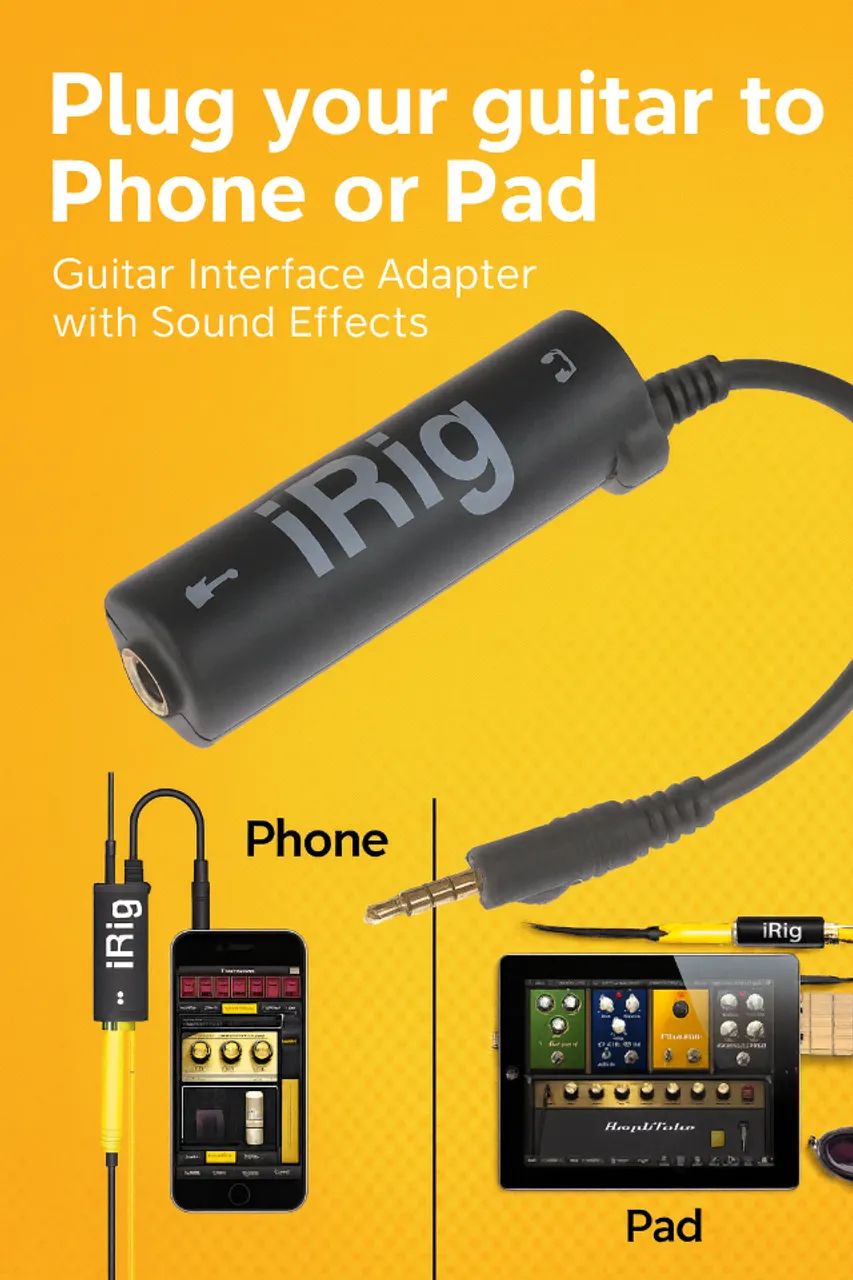 transforme seu celular em um estúdio de Gravação com iRig!