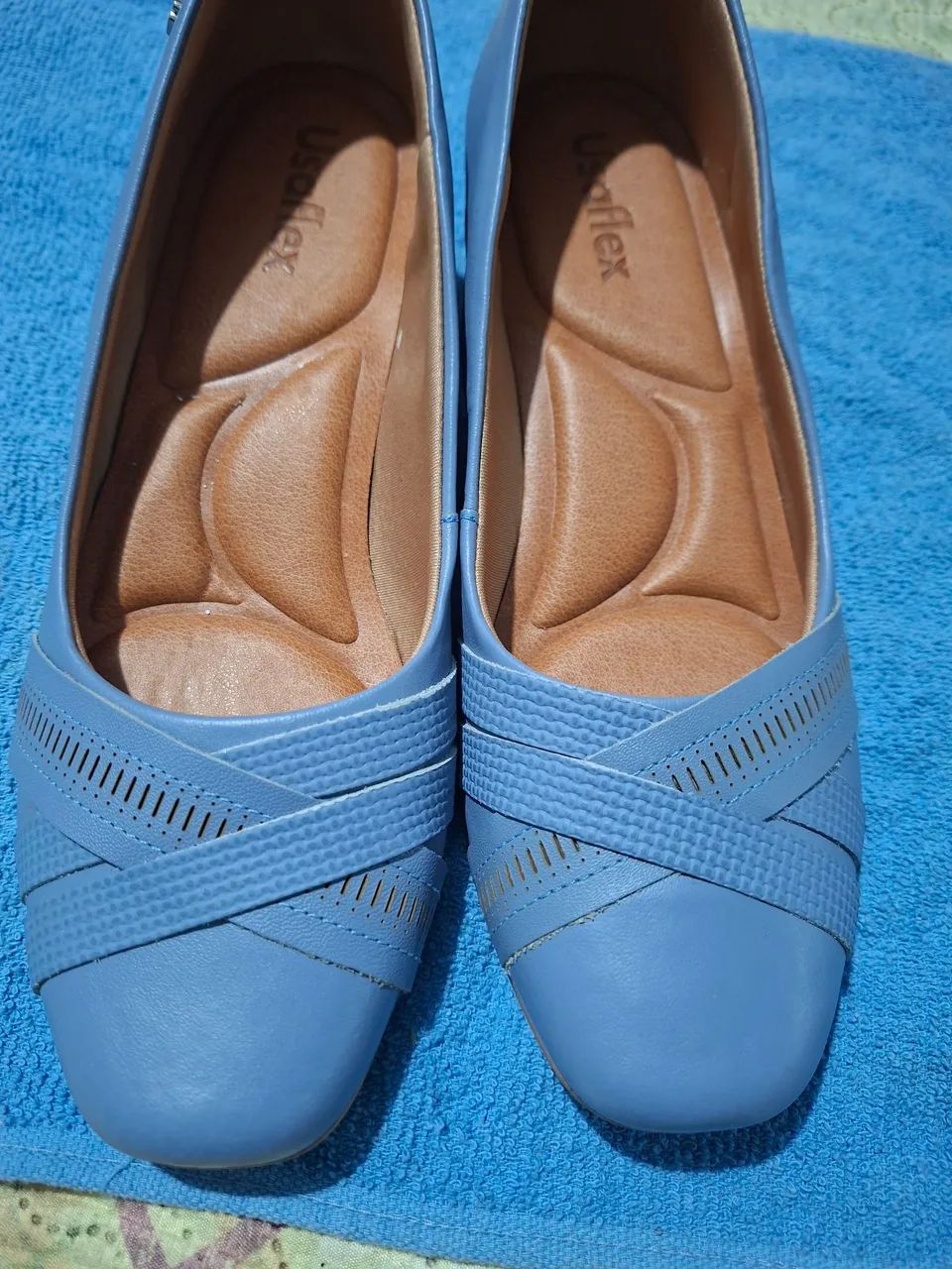 Sapato em couro 37 Usaflex 