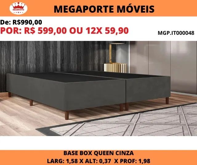 BASE BOX QUEEN - Foto 3