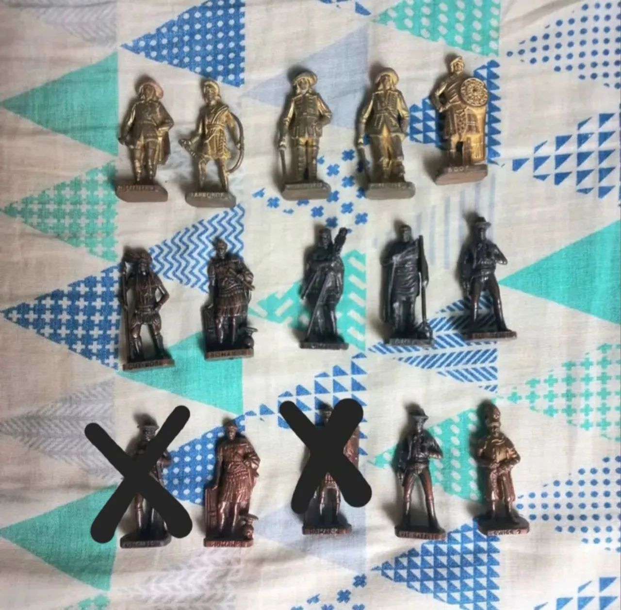 Coleção Bonecos de Chumbo Kinder Ovo
