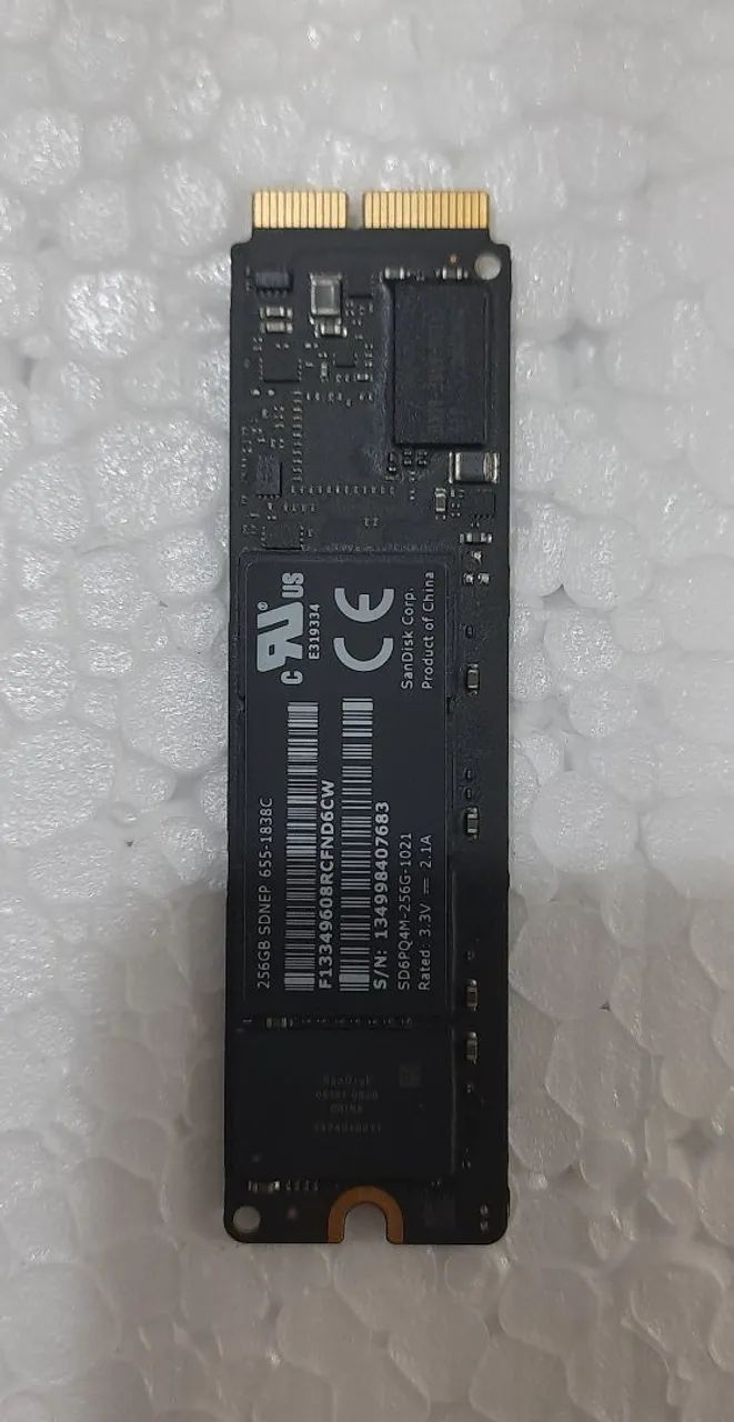SSD NVME 256GB MACBOOK (ORIGINAL) - Foto 4