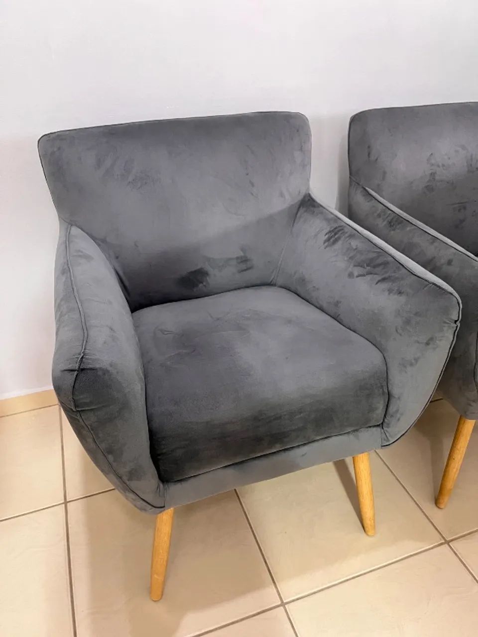 Poltronas cinza - Foto 2