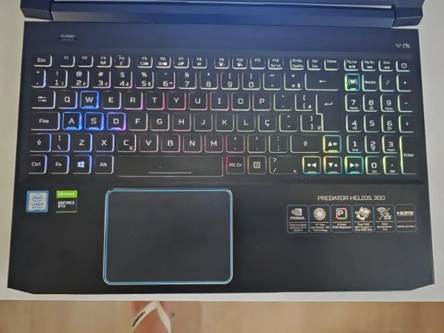 Notebook Gamer Acer Predator Core i7 Com 32 GB De Ram GTx 1660 Ti Com Caixa Manual e NF - Foto 3