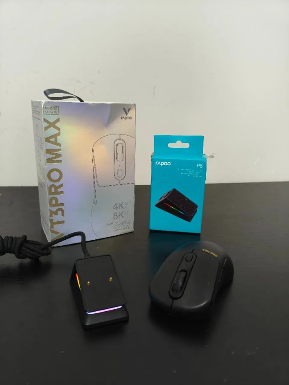 KIT GAMER - RAPOO VT3 PRO MAX + MACHENIKE K500