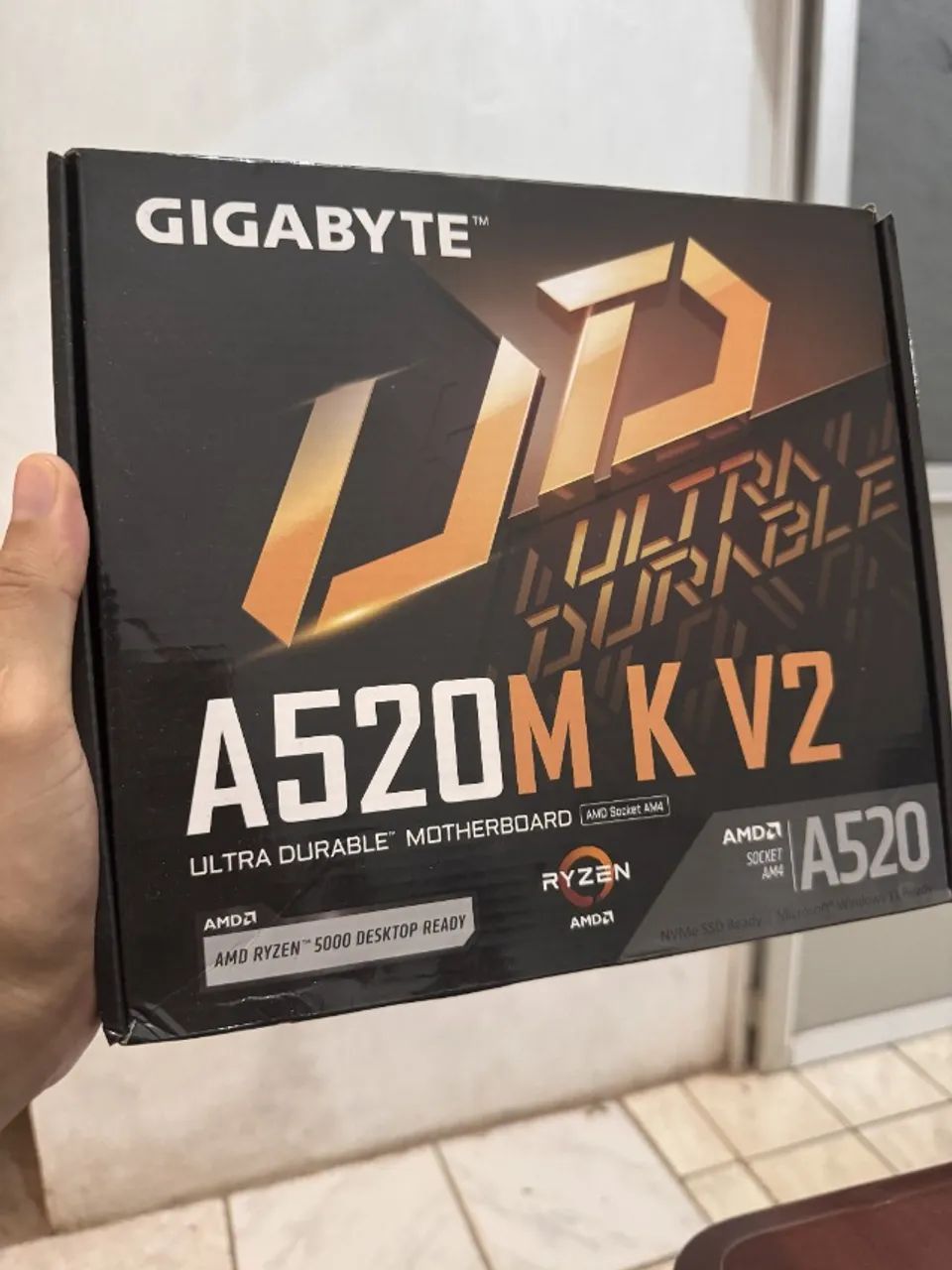 PLACA MÃE GIGABYTE A520M K V2